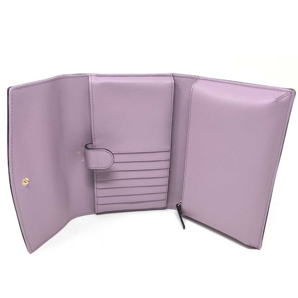 Kate Spade Laurel Way Winni Lilac Petal Wallet - Picture 6 of 7